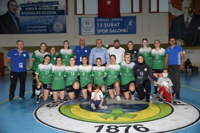 Görele Belediyespor, Kadınlar Hentbol Süper Ligi’nde ilk galibiyetini aldı