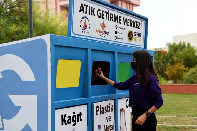 Muratpaşa’da mobil atık getirme merkezleri kuruldu
