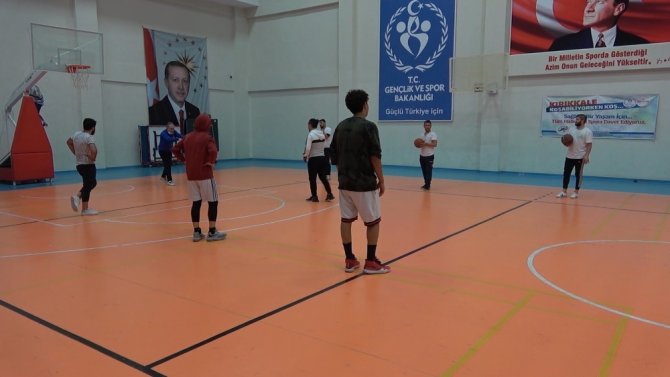 Kırıkkale’de basketbol kurslarına yoğun ilgi