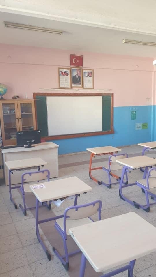 Seyitgazi Şehit Mustafa Akbaş ilkokuluna ’’Okulum Temiz Belgesi’’ takdim edildi