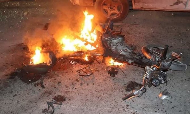 Afrin’deki patlamada 2 kişi hayatını kaybetti