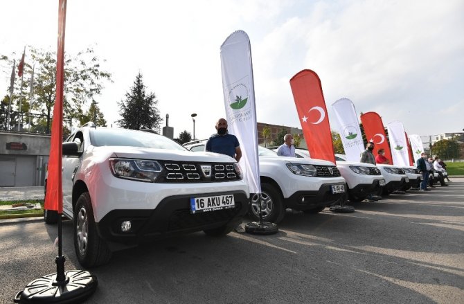 Osmangazi Belediyesi filyasyon ekiplerine 30 araç tahsis etti