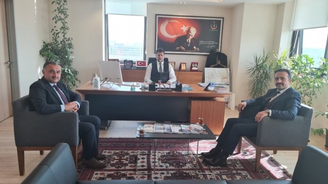 Başkan Mehmet Cabbar projeler hakkında Ankara’da istişarelerde bulundu