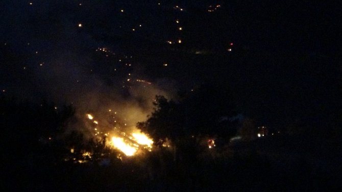 Kozan’daki orman yangını kısmen kontrol altına alındı