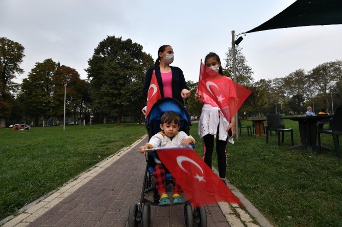 Bursa’da 29 Ekim coşkusu
