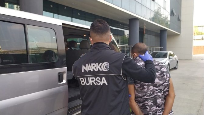 Bursa’da yapılan uyuşturucu operasyonunda 7 gözaltı