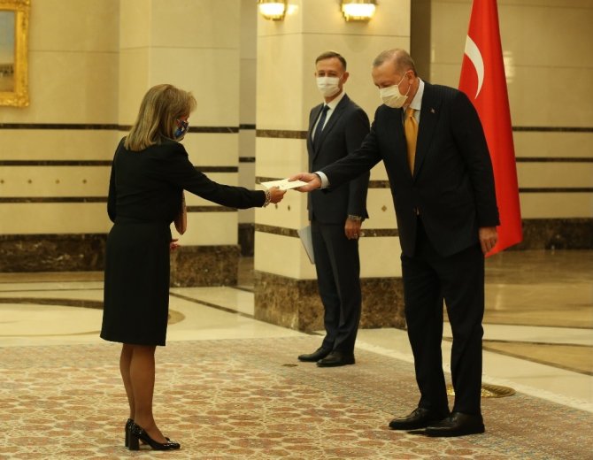 Cumhurbaşkanı Erdoğan, Panama Büyükelçisini kabul etti