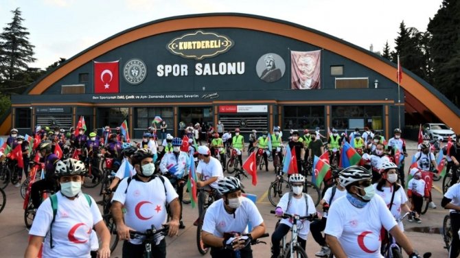 Balıkesir’de "Cumhuriyet Bisiklet Turu" düzenlendi