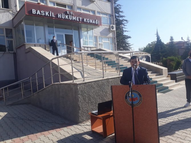 Baskil'de 29 Ekim Cumhuriyet Bayramı törenle kutlandı