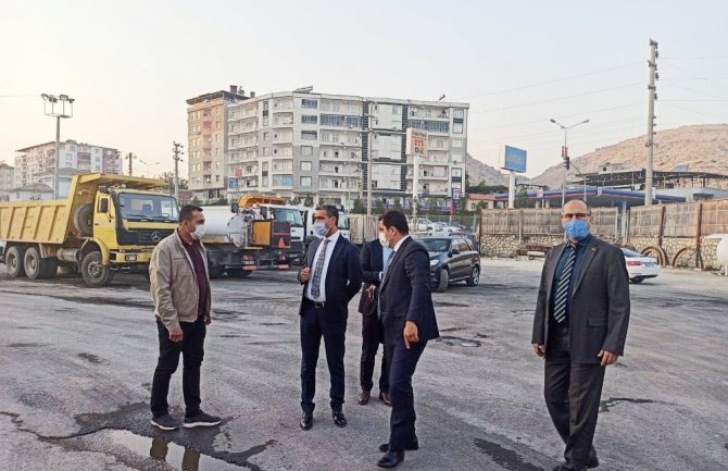 Büyükşehir Belediyesi Genel Sekreteri Kardan Silvan Kaymakamı Çelik ile bir araya geldi
