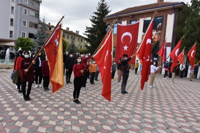 İnönü’de 29 Ekim Cumhuriyet Bayramı törenle kutlandı