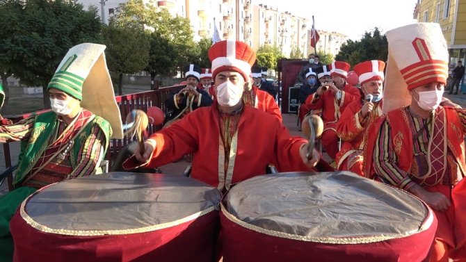 Kırıkkale’de gezici mehter takımı konser verdi