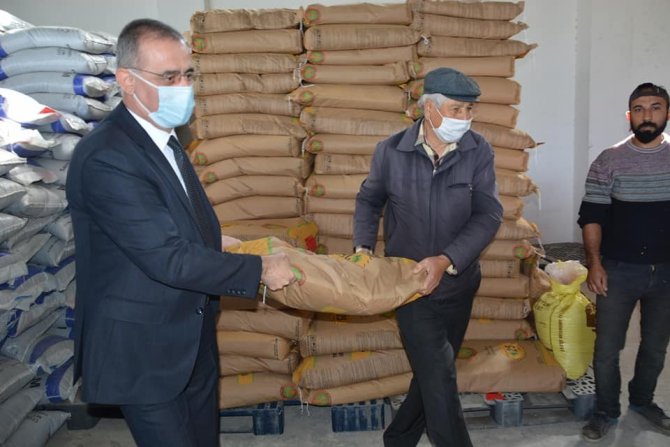 Aydın’da 140 ton fiğ ve arpa tohumu dağıtımı yapılıyor