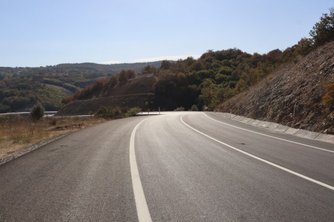 Yenilen Söğüt-Eskişehir karayolu trafiğe açıldı