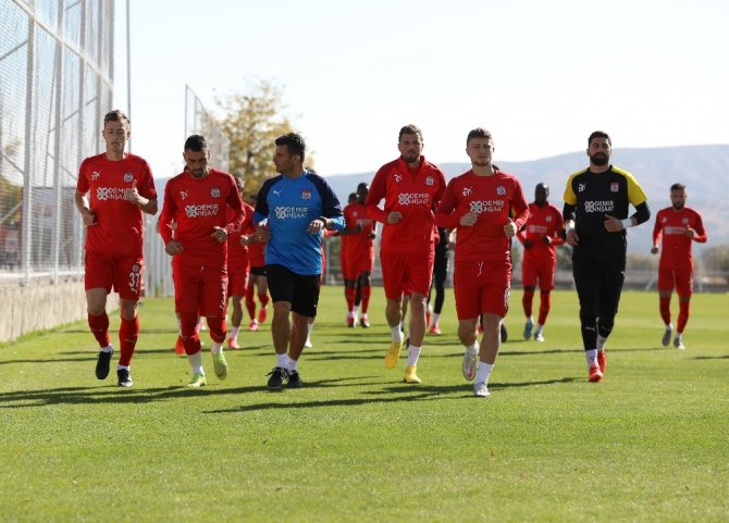 Sivasspor, Hatayspor maçının hazırlıklarını devam ettirdi