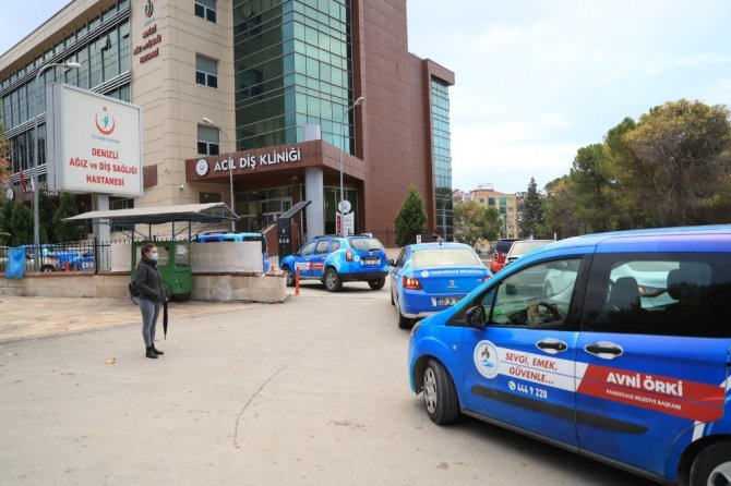 Pamukkale Belediyesinden İl Sağlık Müdürlüğüne destek