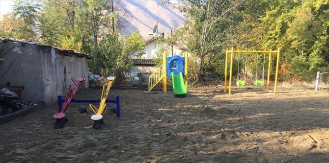Keban Belediyesinden yeni çocuk parkı