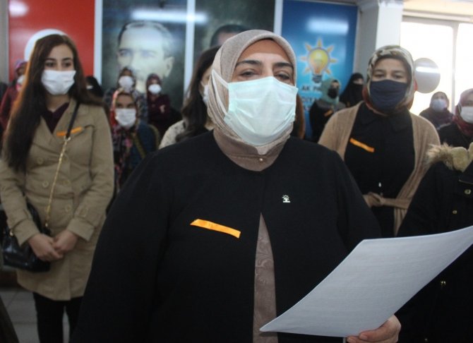 AK Partiden Kadına Yönelik Şiddetle Mücadele Günü açıklaması