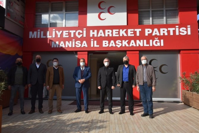Başkan Çerçi’den MHP ve CHP’ye hayırlı olsun ziyareti