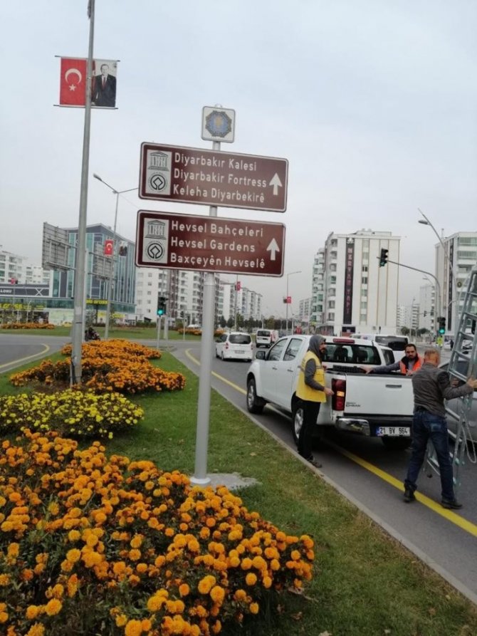 Diyarbakır’daki 25 kavşakta çalışmalar devam ediyor