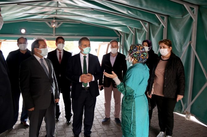 Çalışan Sağlığı Dairesi Başkanı Selami Duman’dan Kayseri’ye pandemi ziyareti
