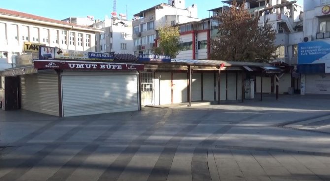 Gaziantep’in en kalabalık yerlerinde "kısıtlama" sessizliği