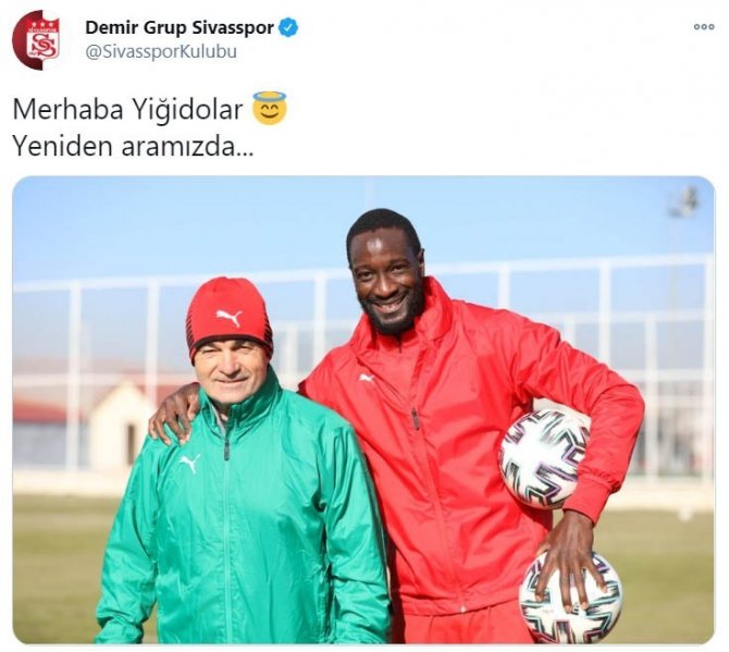 Sivasspor’da Yatabare’den müjdeli haber!