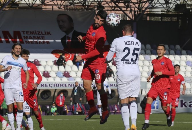 TFF 1. Lig: Ankara Keçiörengücü: 1 - Adana Demirspor: 0