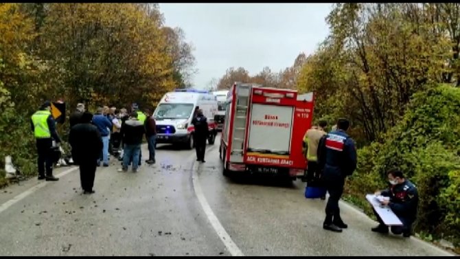 Bursa’da trafik kazasında can pazarı...2 yaralı