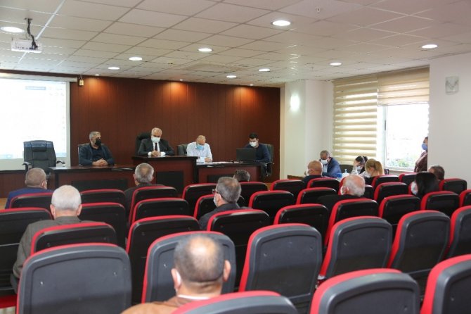 Erdemli Belediye Meclisi, 2020’nin son toplantısını gerçekleştirdi