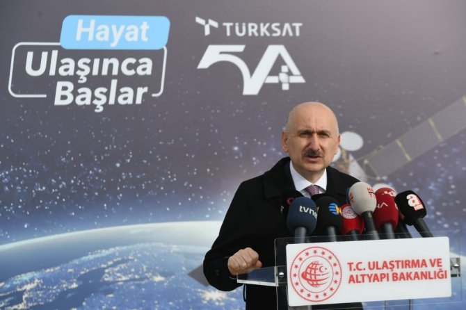 Bakan Karaismailoğlu: “Türksat 5A ve 5B uyduları için yer istasyonları kurulum çalışmalarında son aşamaya geldik”