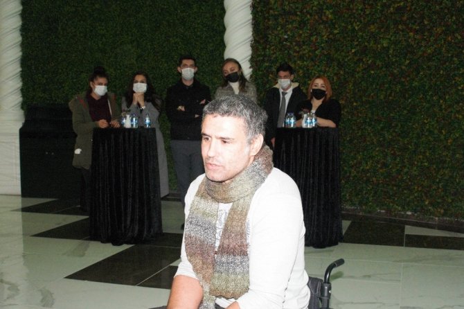 Terma City çalışanlarında engelli bale sanatçısına büyük jest