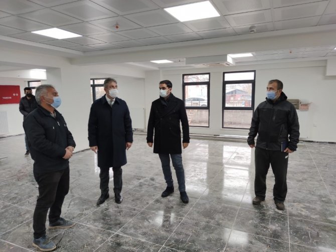 Çemişgezek Gençlik Kampı Eğitim Merkezi yapımında sona gelindi