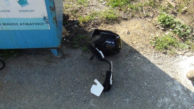 Antalya’da feci motosiklet kazası: 1 yaralı