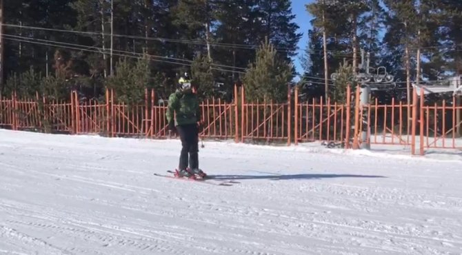 Sarıkamış’ta Covid-19 tedbirleri ile kayak sezonu açıldı