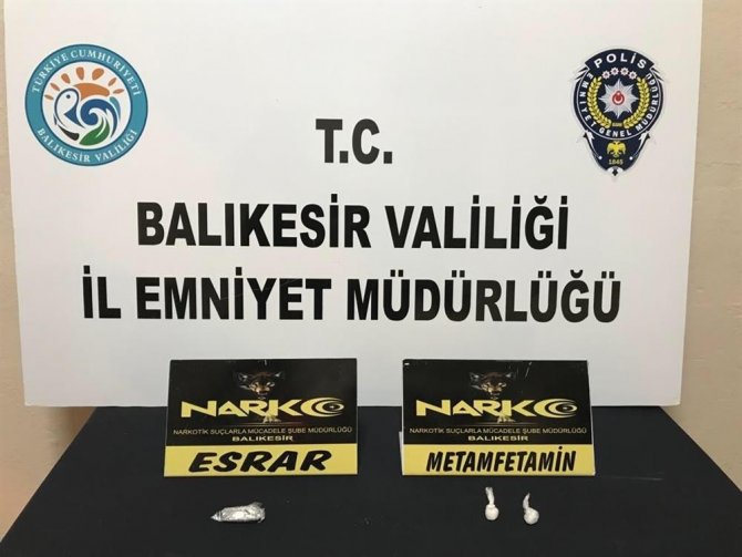 balikesir polisinden 20 kisiye uyusturucu operasyonu