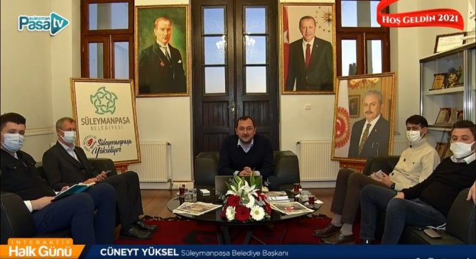 Başkan Yüksel yeni yıla Halk Günü ile başladı