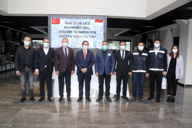 Endonezya Büyükelçisi Mersin-Tarsus OSB’de incelemelerde bulundu
