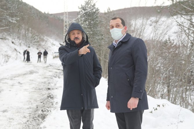 Atakum Belediyesi’nden karla mücadele