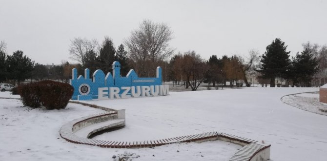 Erzurum kar’a teslim