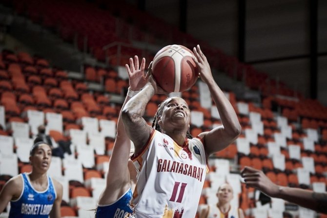 Kadınlar Euroleague: Galatasaray: 89 - Basket Landes: 63