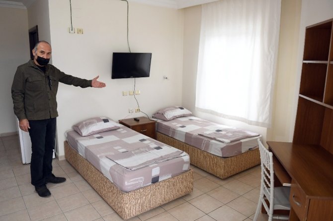 Mersin’de hasta refakatçilerini sevindiren hizmet: "Refakatçi evi"