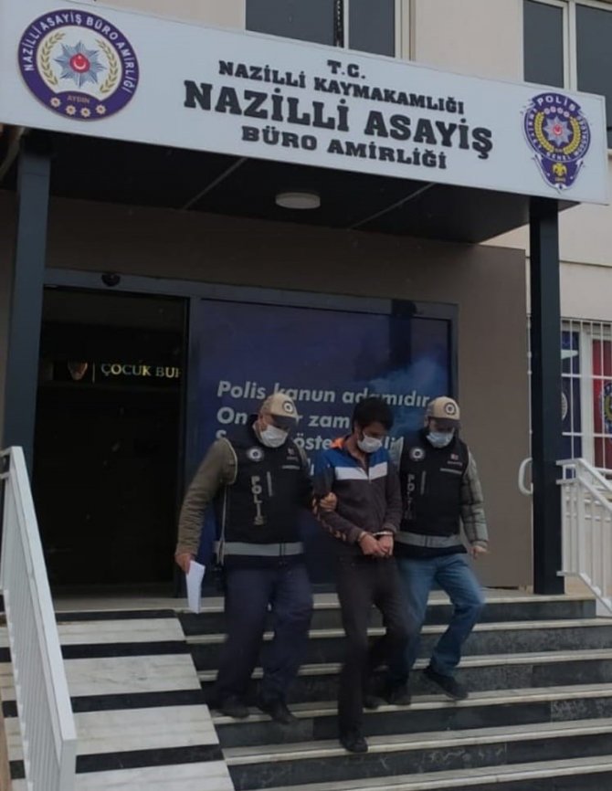 Nazilli’de cinsel saldırı ve hırsızlık suçlusu yakalandı