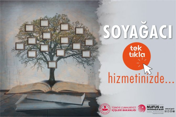 Büyük ilgi gören soyağacı hizmetinde yeni uygulama