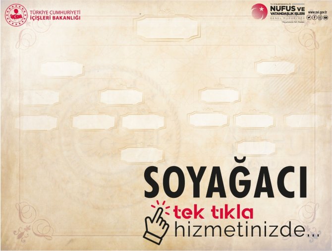 Büyük ilgi gören soyağacı hizmetinde yeni uygulama