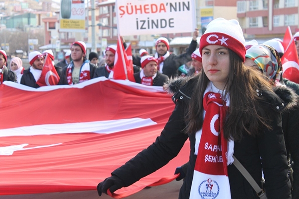 Türkiye, Sarıkamış’ta Şehit Olan 90 Bin Mehmetçiği İçin Yürüdü 10