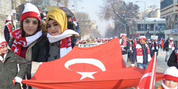 Türkiye, Sarıkamış’ta Şehit Olan 90 Bin Mehmetçiği İçin Yürüdü 19