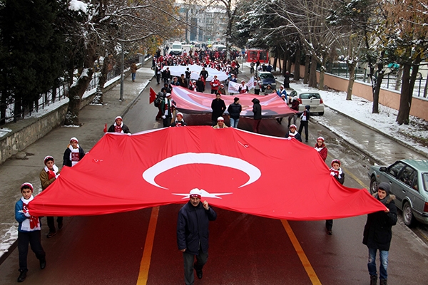 Türkiye, Sarıkamış’ta Şehit Olan 90 Bin Mehmetçiği İçin Yürüdü 34