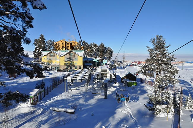 Sarıkamış Kayak Merkezi Hafta Sonu Doldu Taştı 11