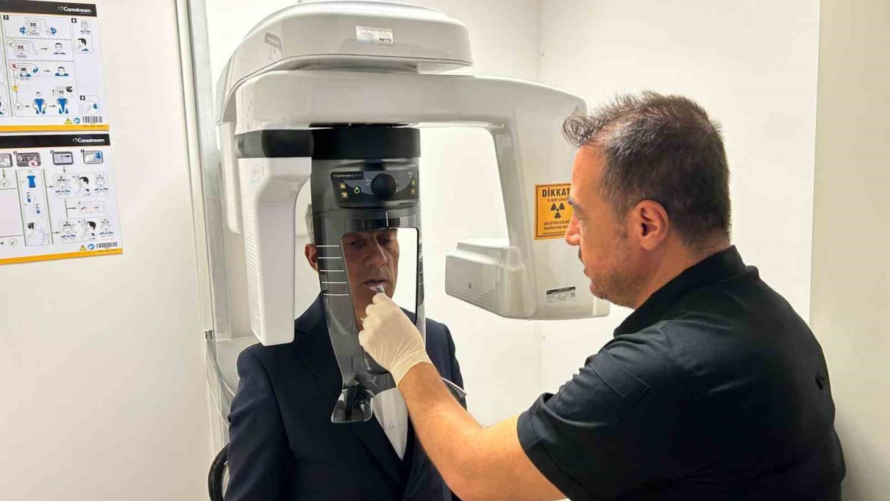 Tomarza Devlet Hastanesi’nde Panoramik Diş Röntgen Cihazı’nın hizmete girdi
